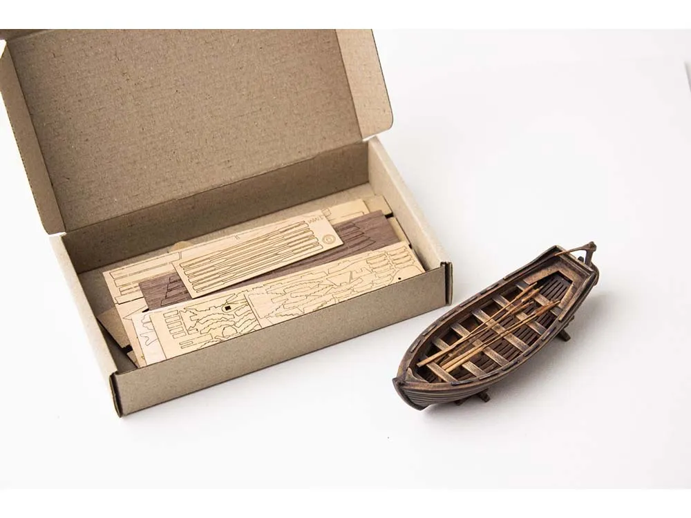 Шлюпка XV века, 136 мм Шлюпка XV века, 136 мм