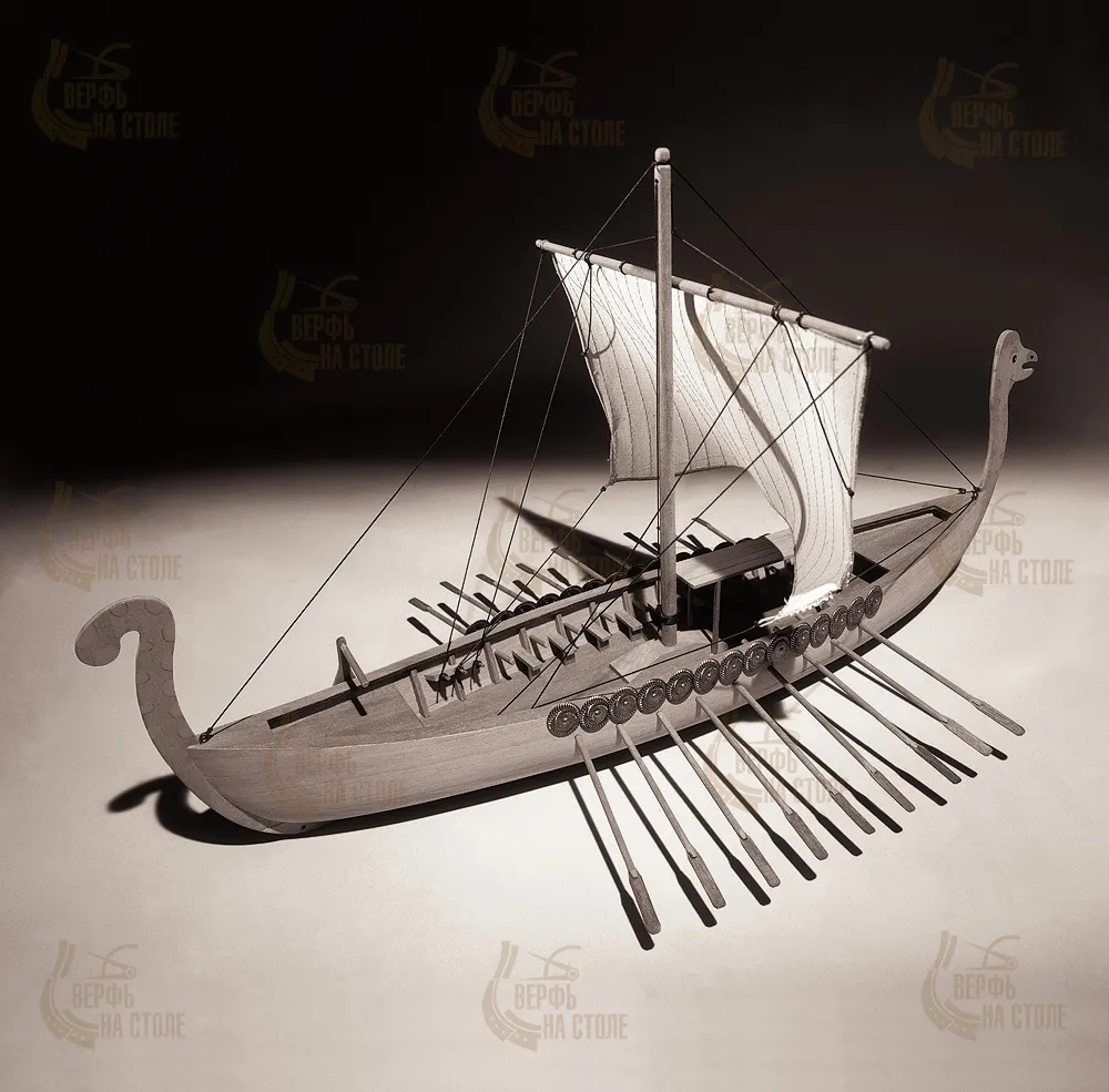 Чертеж судна викингов Чертеж судна викингов