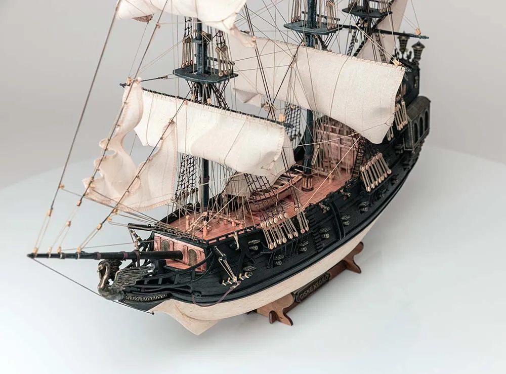 модель корабля своими руками Black Swan, пиратский корабль