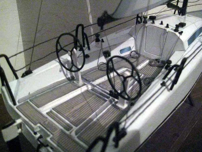 Модель из бумаги яхта "L30 class"