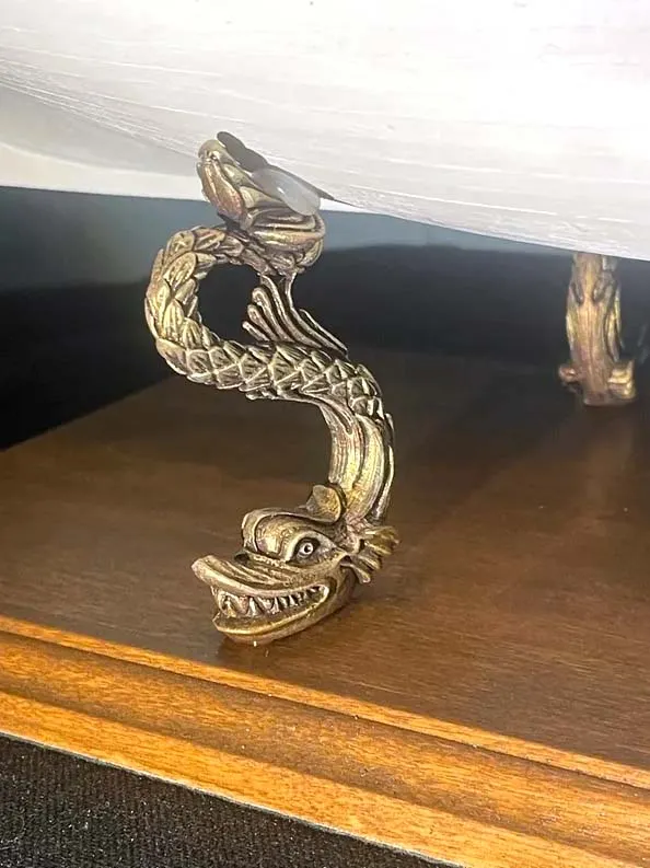 Держатели в виде драконов, 85 мм, 4 шт