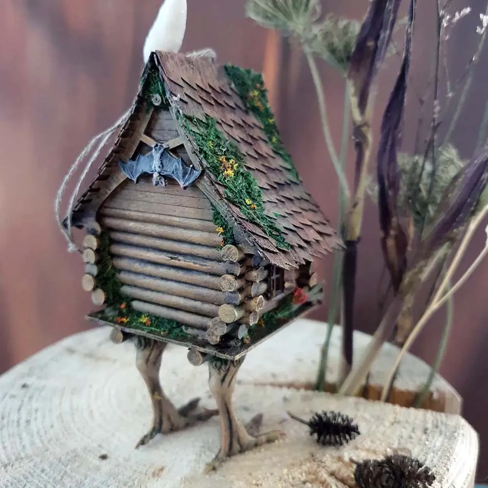 Ёлочная игрушка Избушка на курьих ножках, 140 деталей Ёлочная игрушка Избушка на курьих ножках, 140 деталей