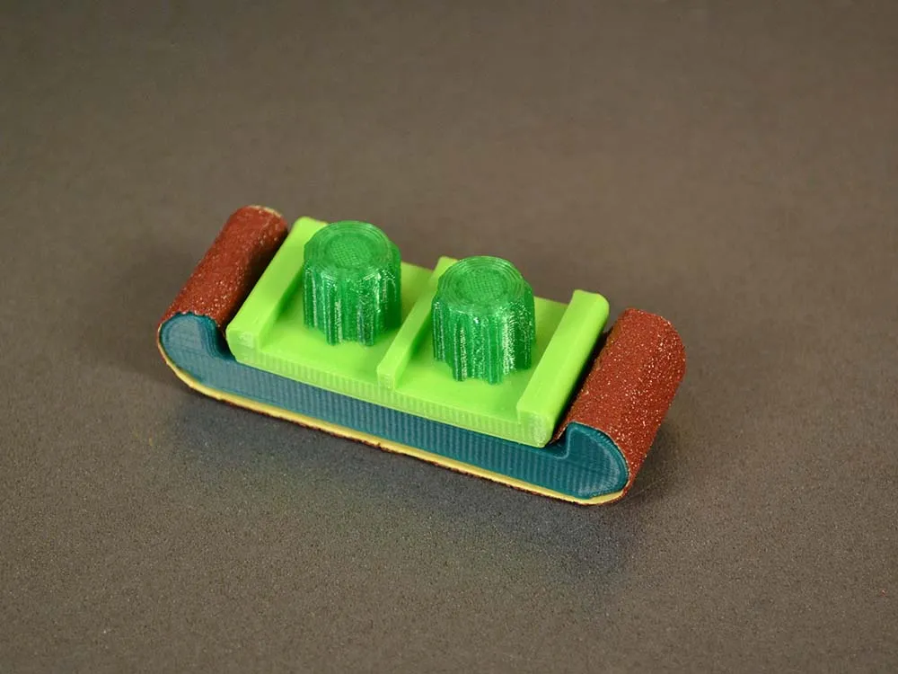 Малый плоский шкурник 57х20 мм Малый плоский шкурник 57х20 мм