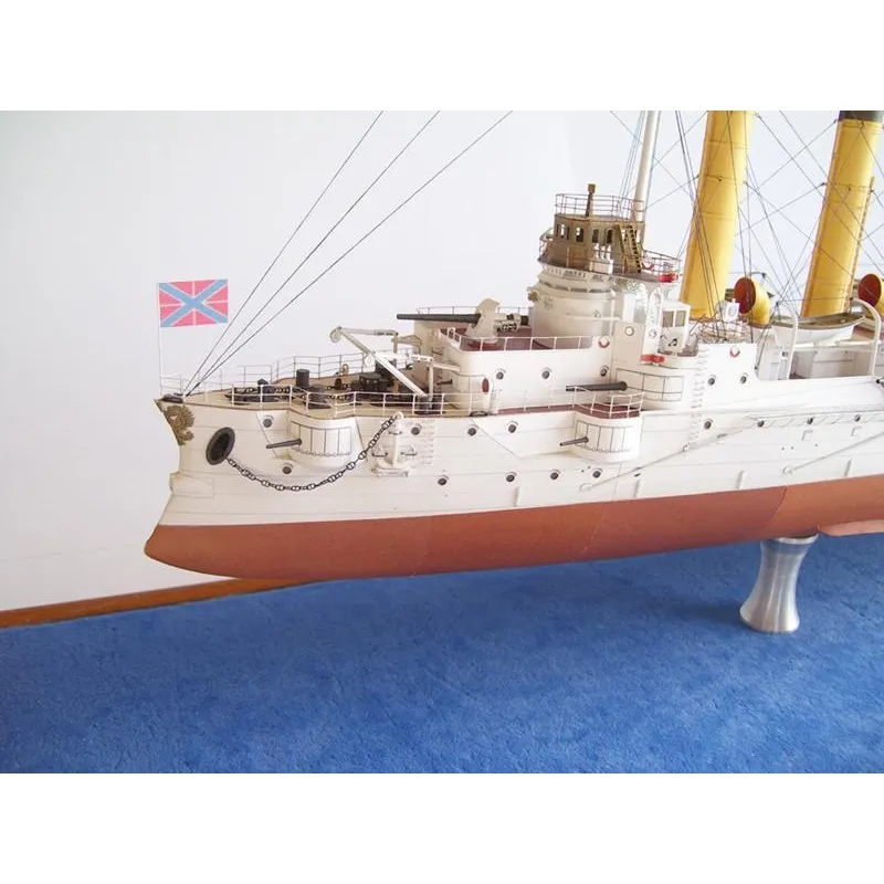 Модель из бумаги крейсер І ранга "Аскольд", Россия 1902 г