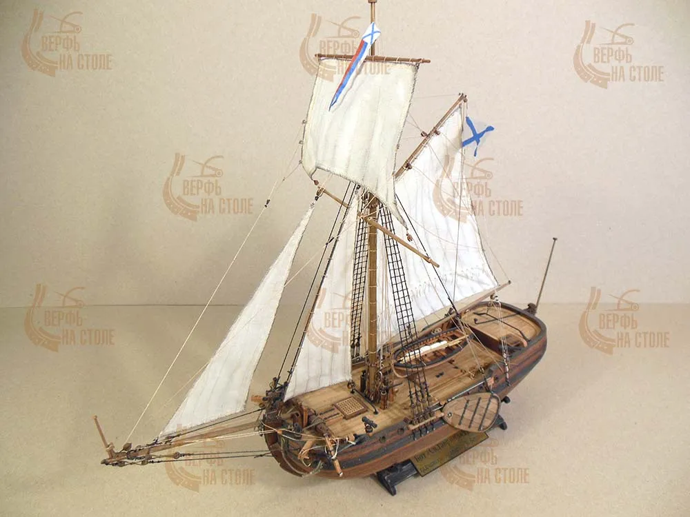 Бот Святой Гавриил, шлюпка, (версия DELUXE) Бот Святой Гавриил, шлюпка, (версия DELUXE)