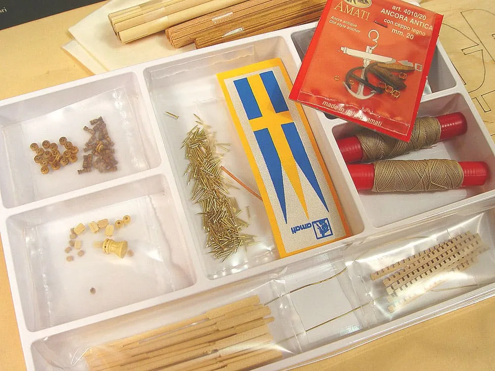 модель корабля Cannoniera svedese 1775