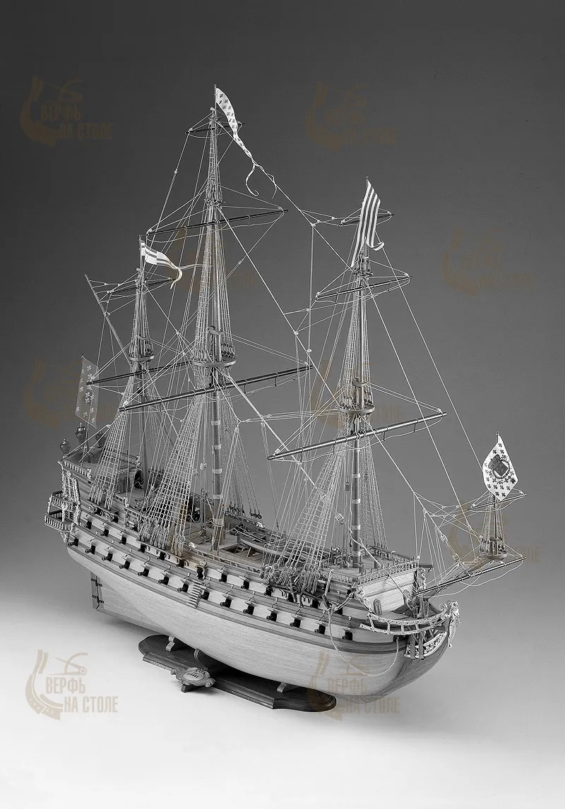 Чертеж корабля Mirage, масштаб 1:75