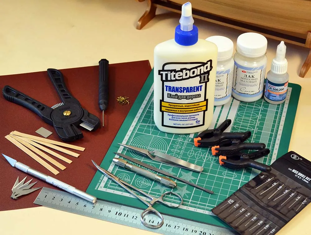 USS Missouri BB-63 + (Полный набор инструментов, клея и краски) USS Missouri BB-63 + (Полный набор инструментов, клея и краски)