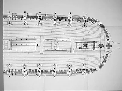 De L'Ambitieux (le trois-ponts de Tourville), 1680 + чертежи De L'Ambitieux (le trois-ponts de Tourville), 1680 + чертежи
