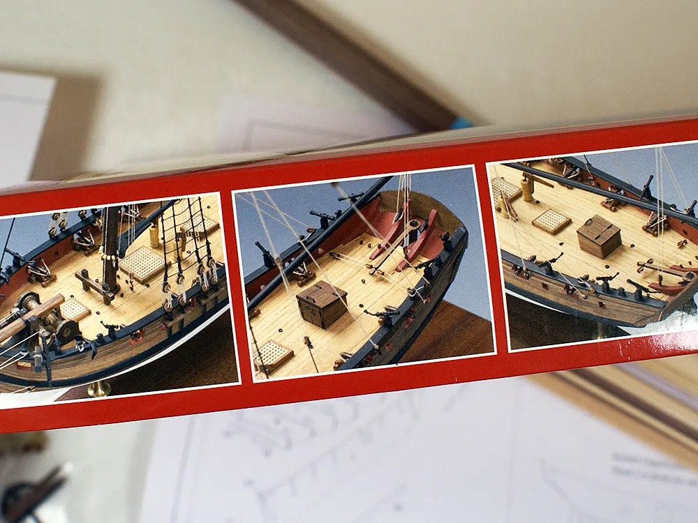 Сборная модель корабля Lady Nelson Сборная модель корабля Lady Nelson