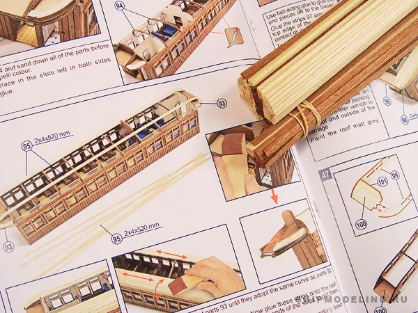 модель паровоза Модель вагона Costa Coach модель паровоза Модель вагона Costa Coach