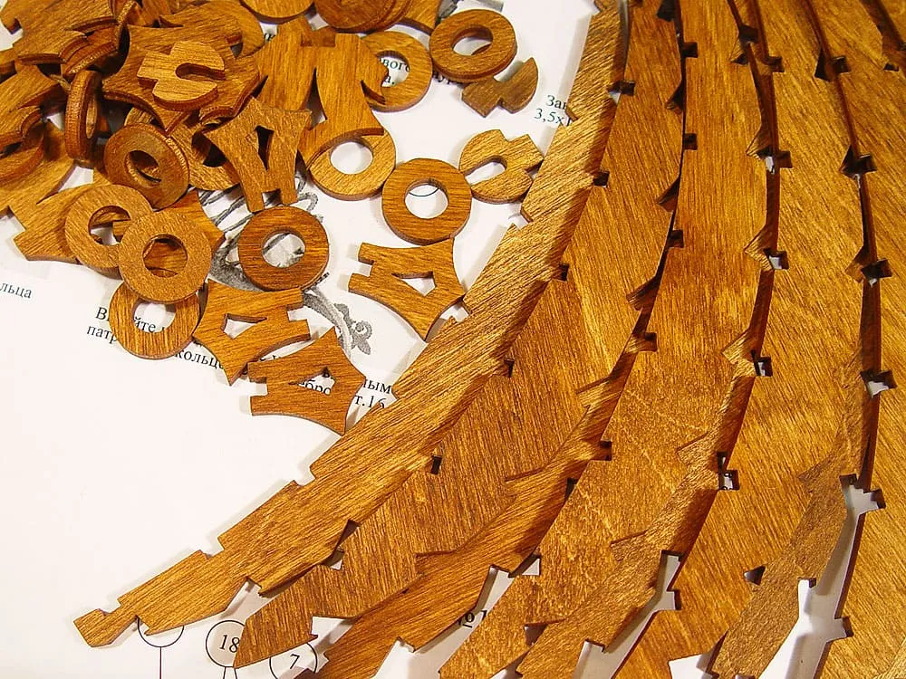 Настенный светильник, сборная конструкция