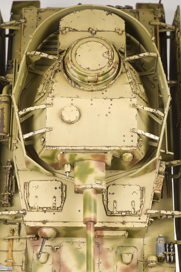 Немецкий средний танк "T-IV H"