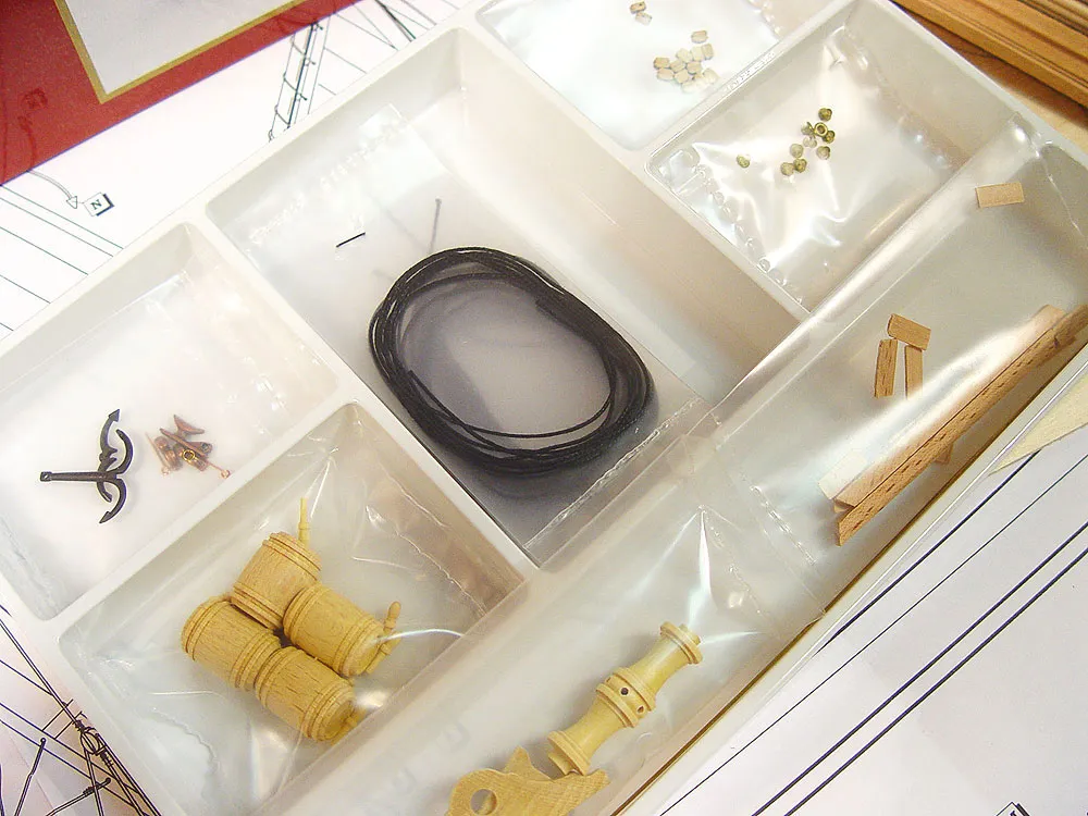 модель корабля Trabaccolo