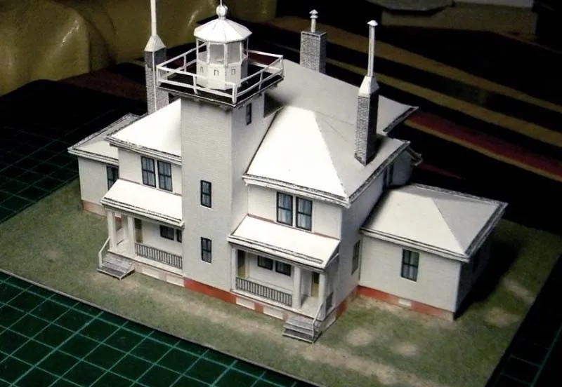 Модель из бумаги Маяк "Raspberry Island" Модель из бумаги Маяк "Raspberry Island"