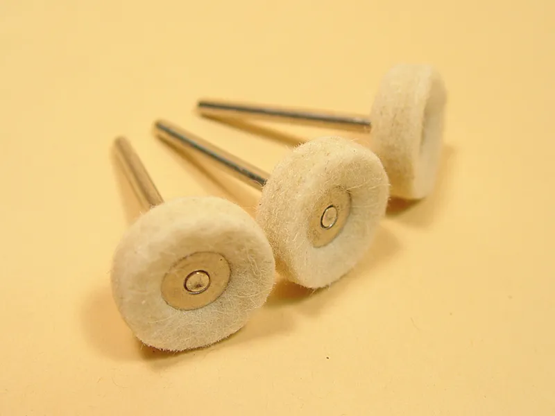 Диск полировальный, нетканый материал  22 мм, 3 шт JAS