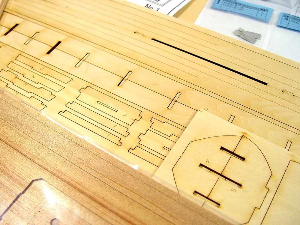 сборная модель корабля Asuka II сборная модель корабля Asuka II