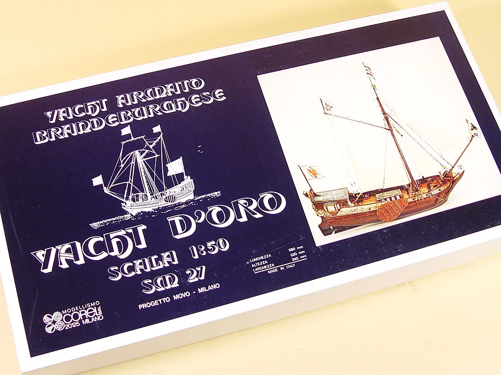 деревянная модель корабля Yacht D'Oro деревянная модель корабля Yacht D'Oro