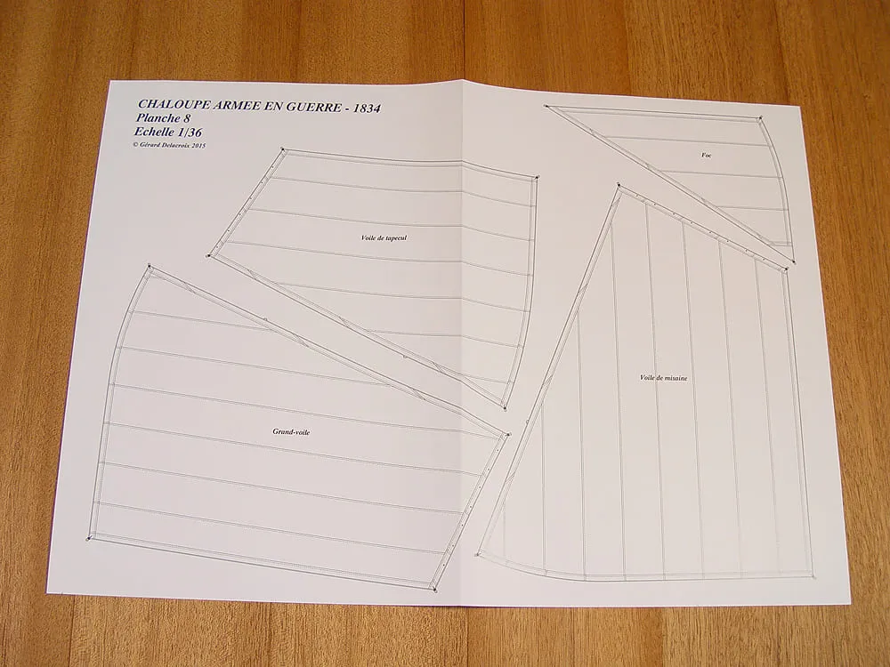 Longboat armed for war, дополнительные чертежи