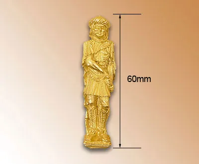 Декоративный элемент, мужская фигура, 60 мм, металл