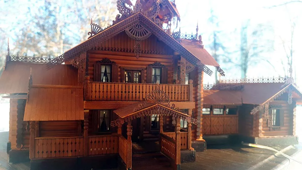 Загородный летний дом, , 2880 деталей