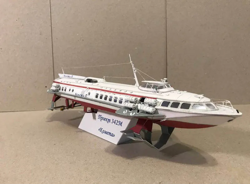 Модель из бумаги Kometa-17 Модель из бумаги Kometa-17