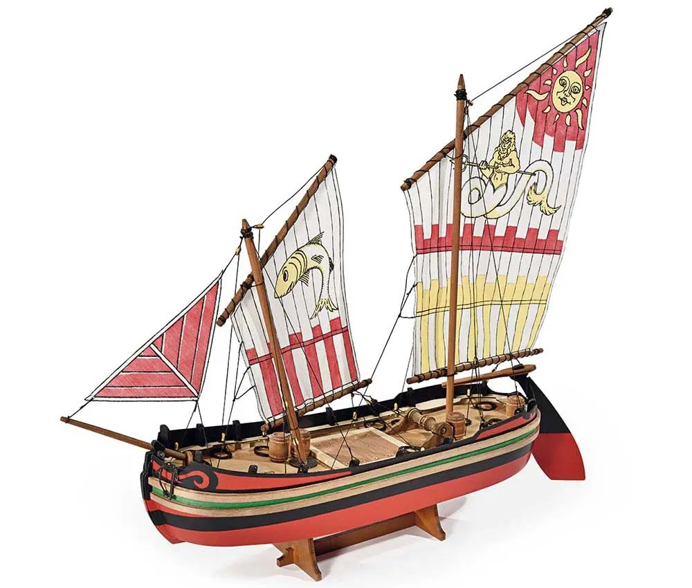модель корабля Trabaccolo