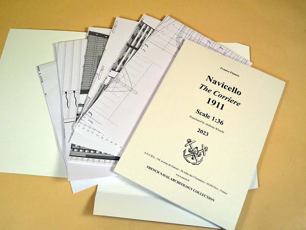 Navicello, 1911 + чертежи Navicello, 1911 + чертежи