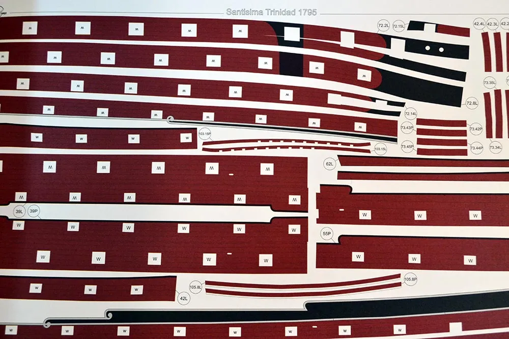 Santisima Trinidad бумажная модель Santisima Trinidad бумажная модель