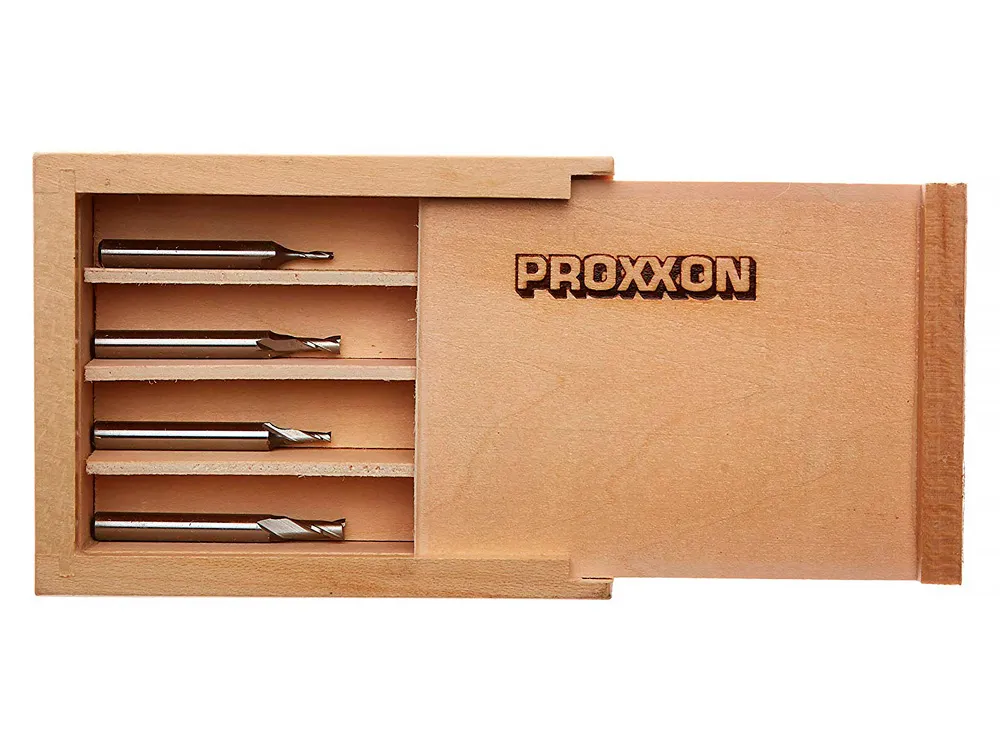 Цилиндрические торцевые фрезы Proxxon 2, 3, 4 и 5 мм