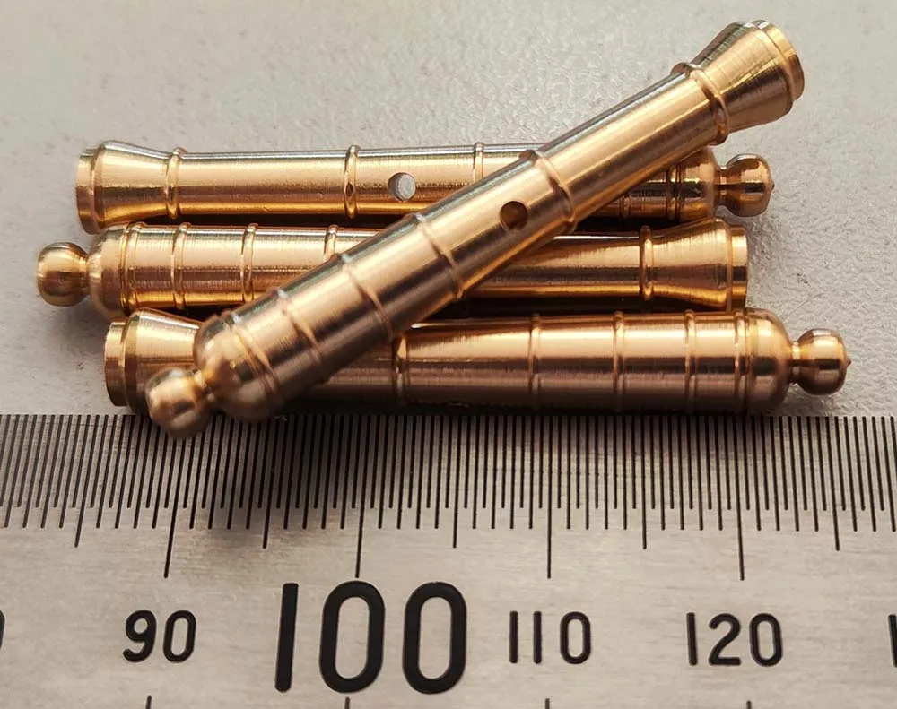 Пушка, латунь, 40 мм, 4 шт