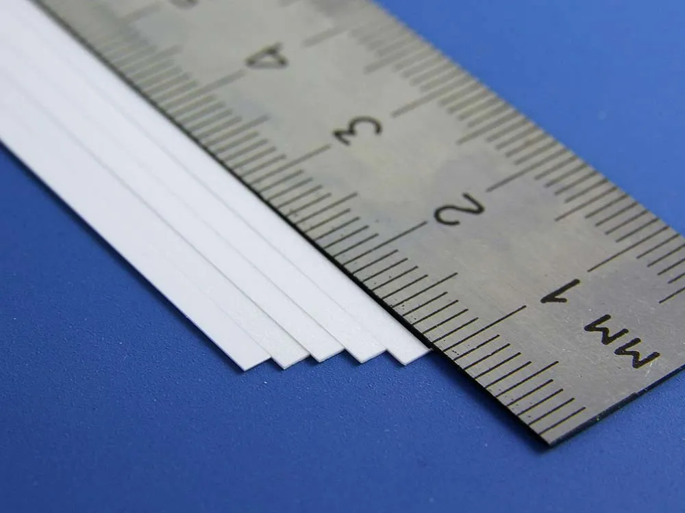 Полоска пластиковая 0,25х2,0 мм, 10 шт/уп.