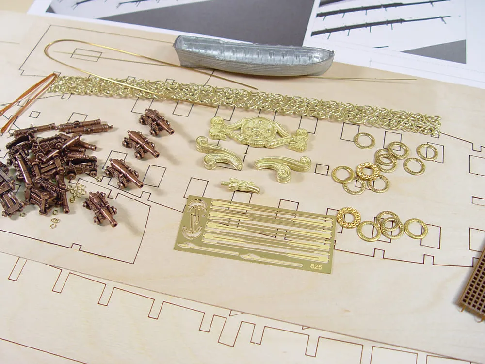 модель корабля Xebec модель корабля Xebec