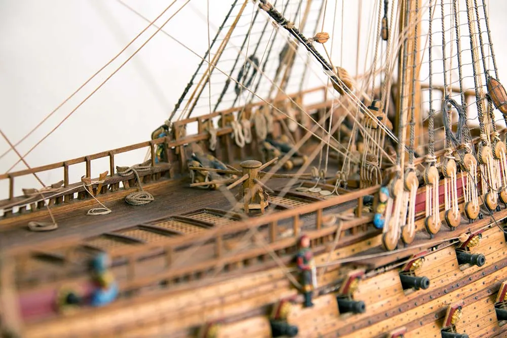 деревянная модель корабля Wasa