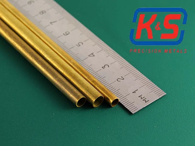 Ассортимент гибких латунных трубок 2,3 мм, 3,2 мм, 4 мм, 3 шт Ассортимент гибких латунных трубок 2,3 мм, 3,2 мм, 4 мм, 3 шт