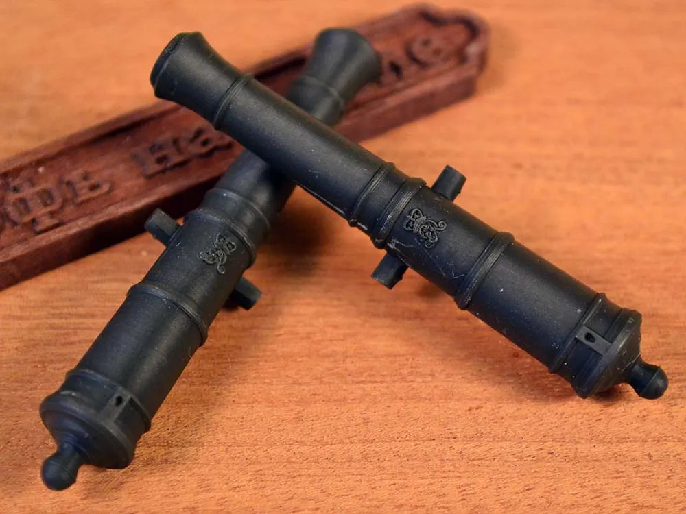 Ствол пушки тип Armstrong, герб Георг 3, 18 фунтов, масштаб 1:48, длина 63,7 мм, 2 шт