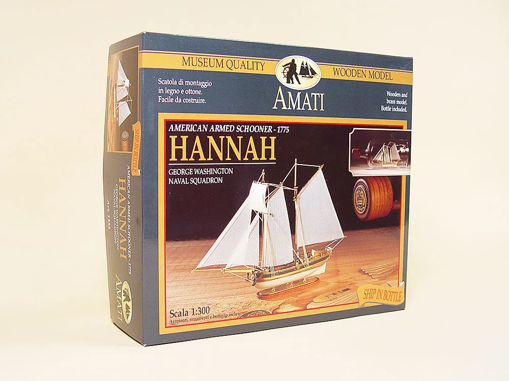 Hannah корабль в бутылке + набор инструментов для сборки Hannah корабль в бутылке + набор инструментов для сборки
