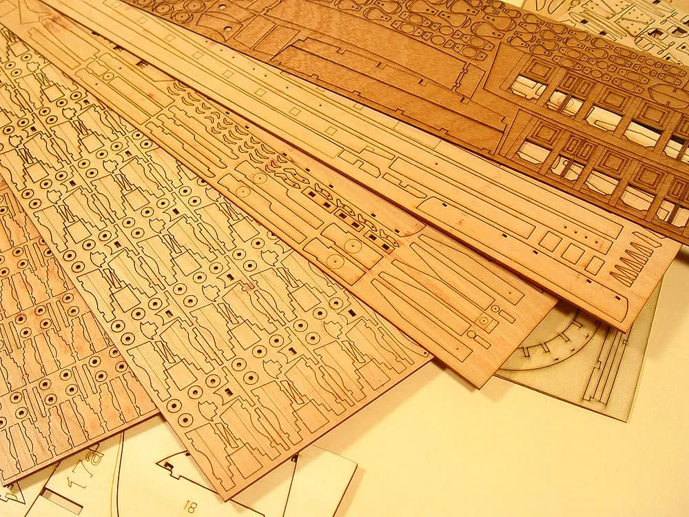 модель корабля для сборки Ingermanland (улучшенная версия)