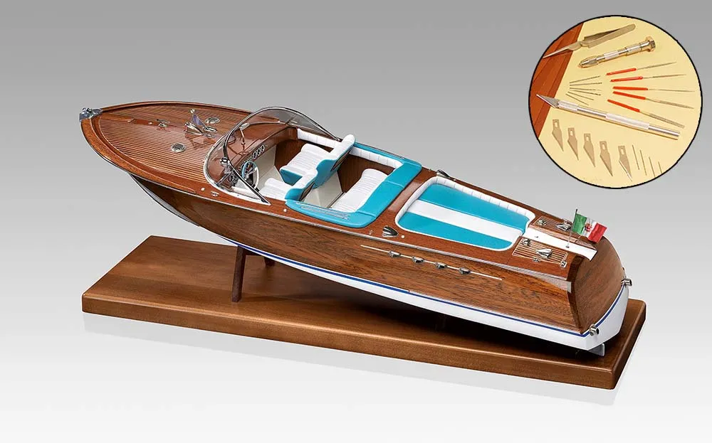 Гоночный катер Riva Aquarama 1970 + (Стартовый набор инструментов) Гоночный катер Riva Aquarama 1970 + (Стартовый набор инструментов)