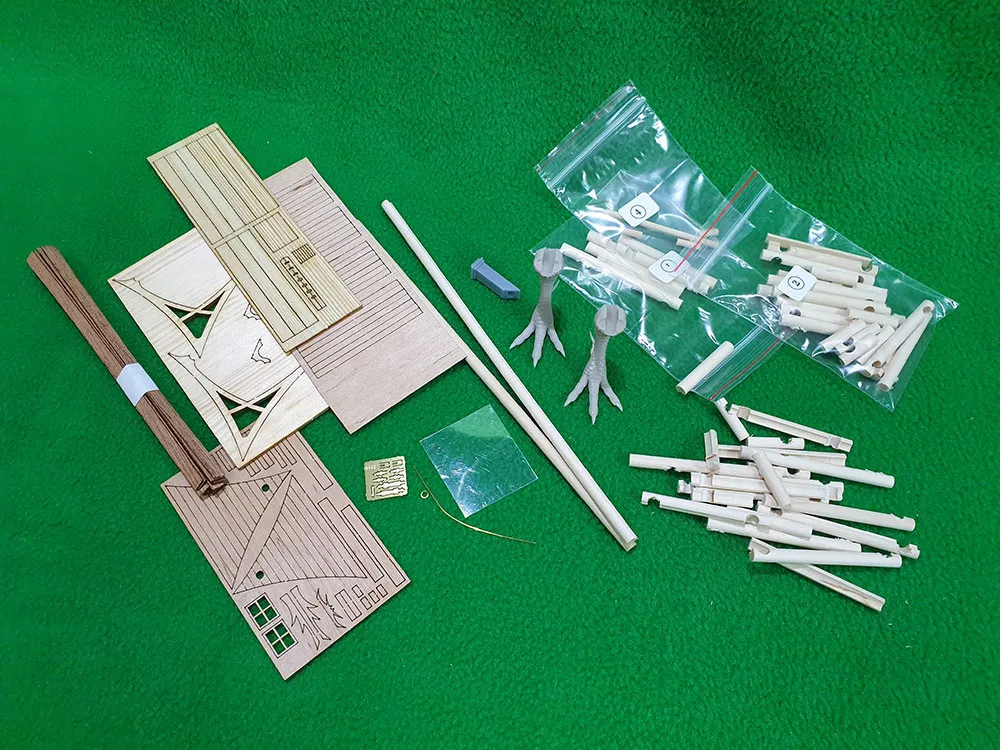 Ёлочная игрушка Избушка на курьих ножках, 140 деталей Ёлочная игрушка Избушка на курьих ножках, 140 деталей