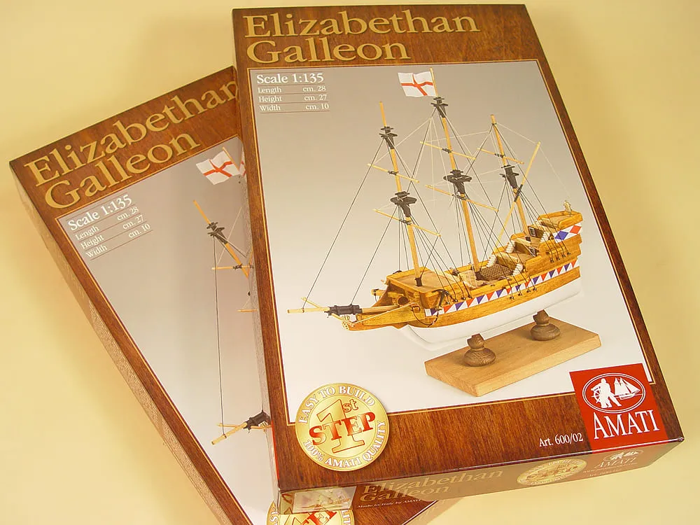 модель корабля Elizabethan Galeon (Галеон) модель корабля Elizabethan Galeon (Галеон)