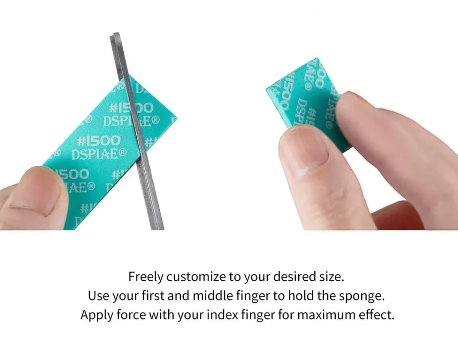 Шлифовальная губка 5 мм, зернистость 800, 5 шт