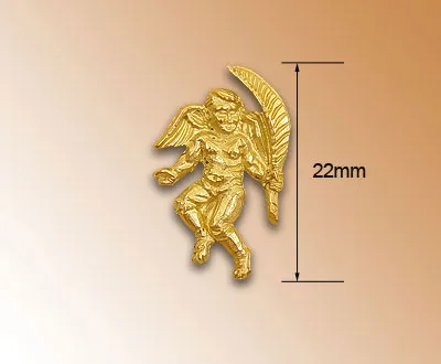 Декоративный элемент, ангел, 22 мм, металл