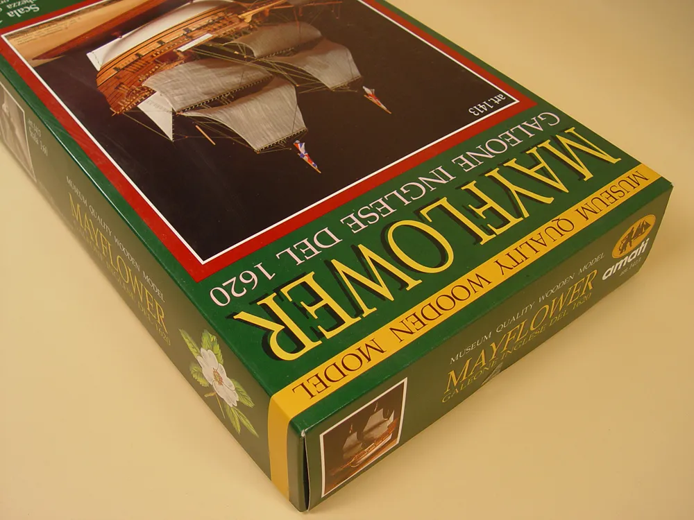 Английский галеон Mayflower + (Полный набор инструментов, клея и краски) Английский галеон Mayflower + (Полный набор инструментов, клея и краски)