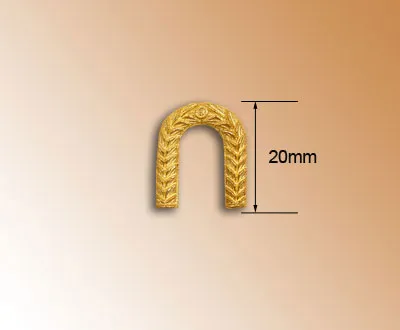 Декоративный элемент, арка, 23 мм, металл