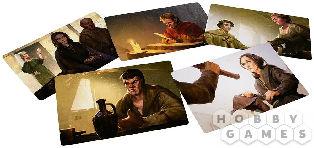 Настольная игра: Место преступления: Средневековье Настольная игра: Место преступления: Средневековье