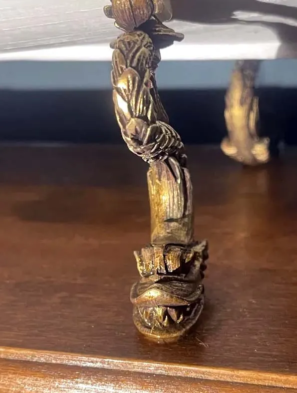 Держатели в виде драконов, 85 мм, 4 шт