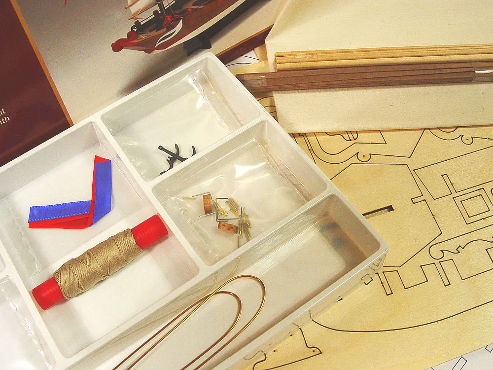 модель корабля Sampang