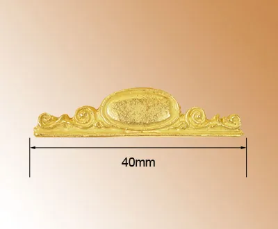 Декоративный элемент на корму, 40 мм, металл