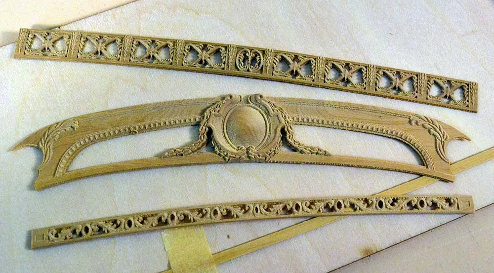 модель корабля для сборки Bonhomme Richard 1779 версия вишня-груша